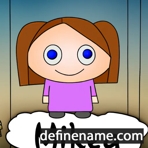 cartoon of the name Mietka