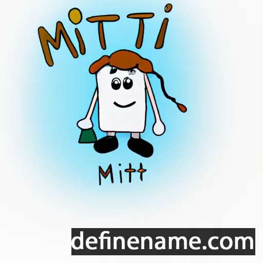 cartoon of the name Mifti