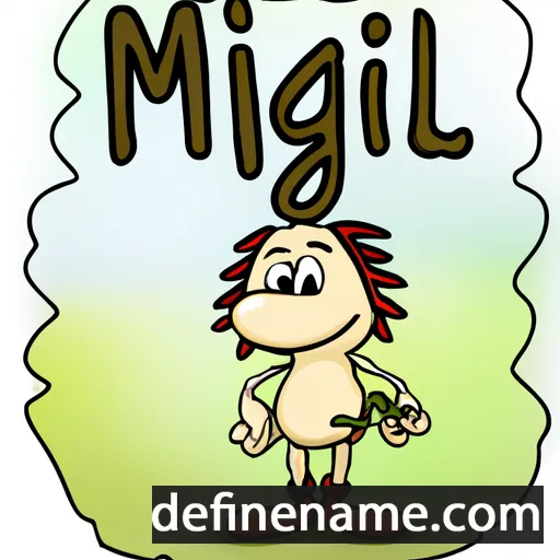 Miggili cartoon