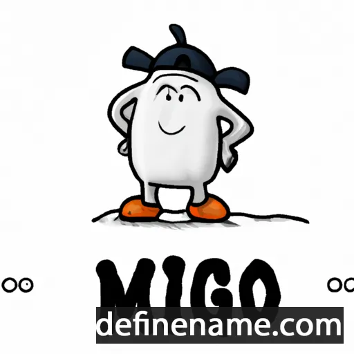 cartoon of the name Migoš