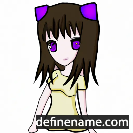 cartoon of the name Miharu