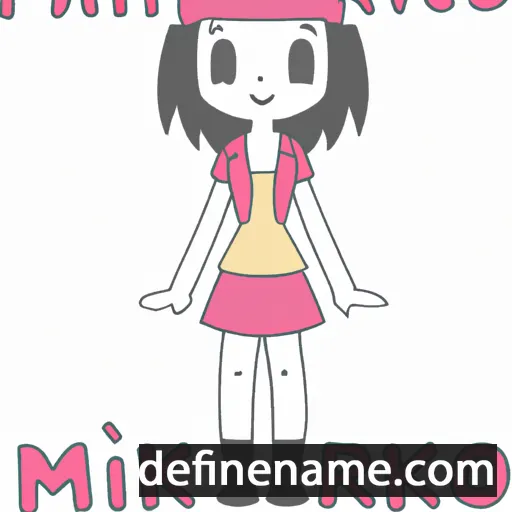 Miharuko cartoon