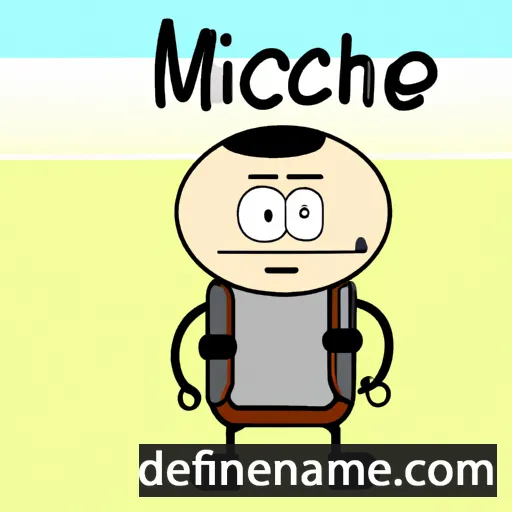 cartoon of the name Mihec