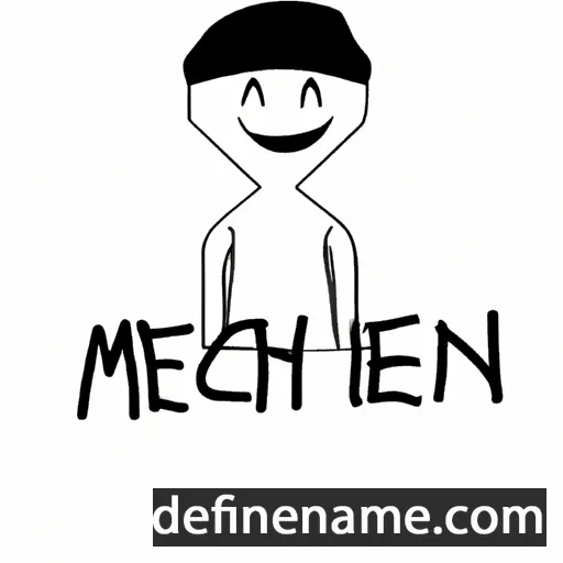 cartoon of the name Mihen