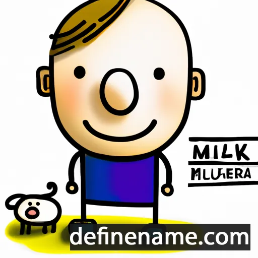 cartoon of the name Mihkkel