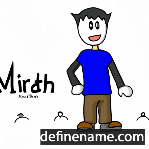 Mihrtad cartoon