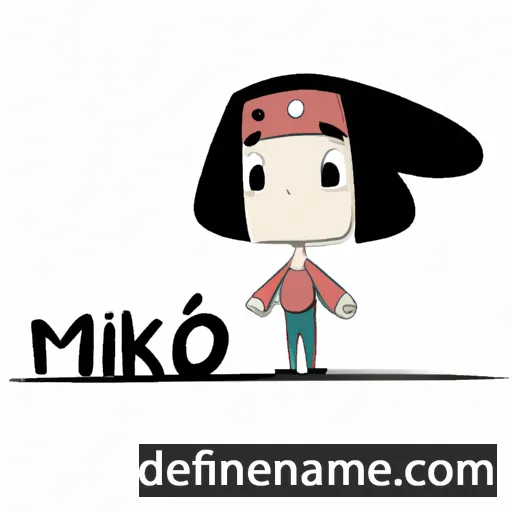 Miiko cartoon