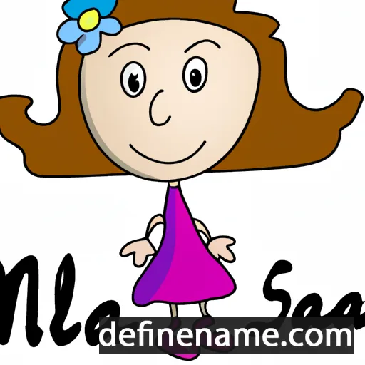 Miilla cartoon