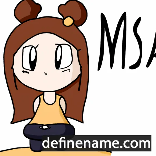 Miisa cartoon