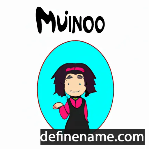 cartoon of the name Mijanou