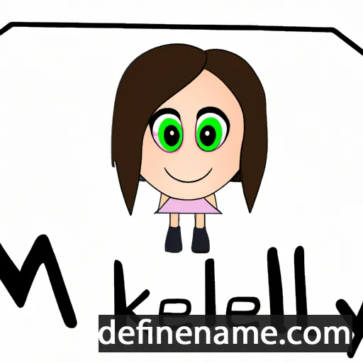 cartoon of the name Mikaelly