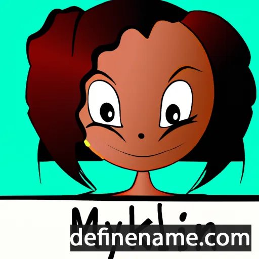 Mikalyn cartoon