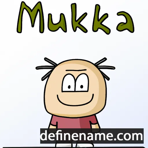 cartoon of the name Mikau