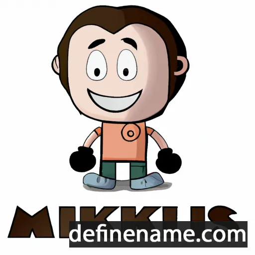 cartoon of the name Mikeias