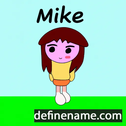 Mikine cartoon