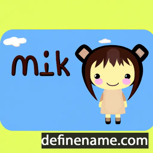 Mikkiki cartoon