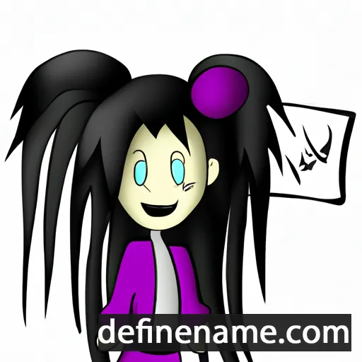 cartoon of the name Miko