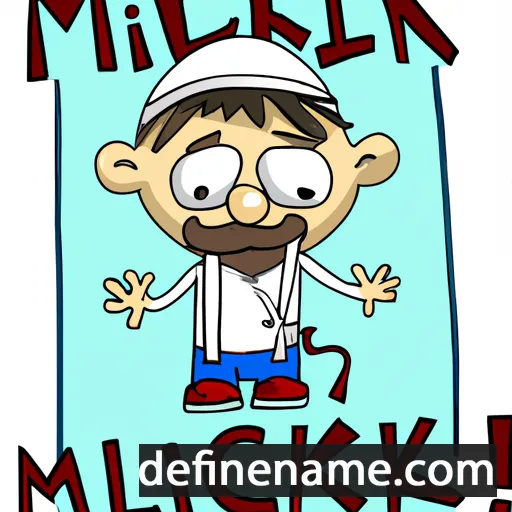 cartoon of the name Mikołȧj