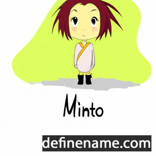 cartoon of the name Mikoto