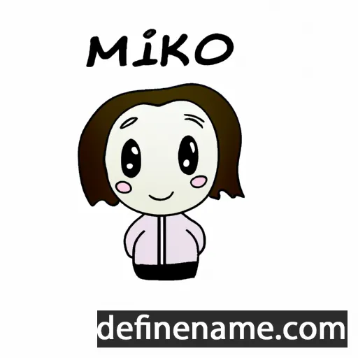 Mikuko cartoon