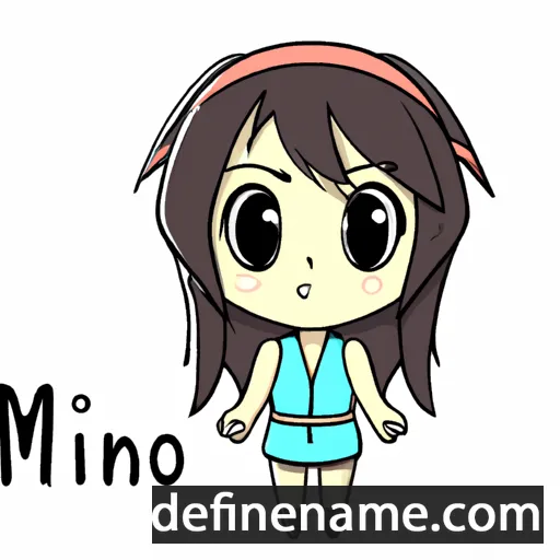 Mikuno cartoon