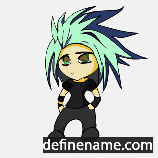 Mikuto cartoon