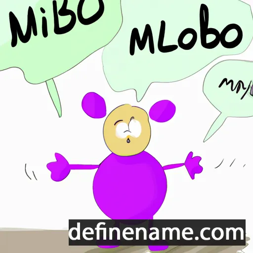 Miłobor cartoon