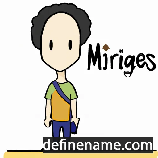 cartoon of the name Milagres