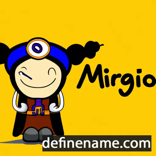 cartoon of the name Milagrito