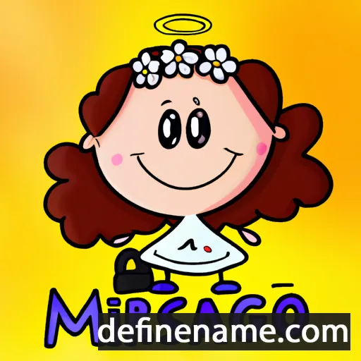 cartoon of the name Milagrosa