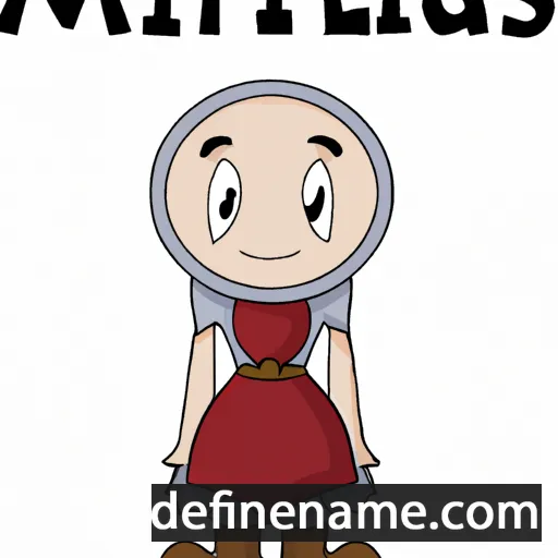 cartoon of the name Milaris