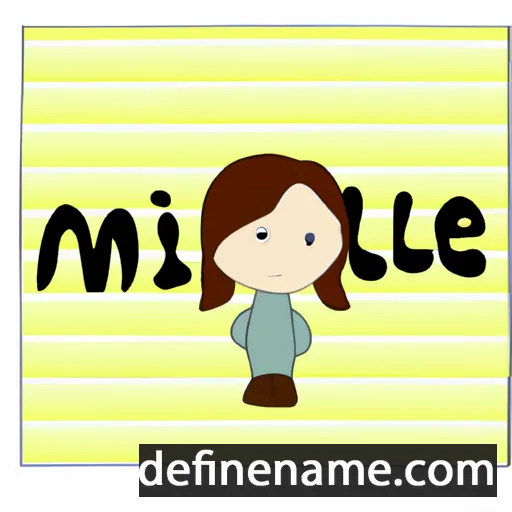 Milene cartoon