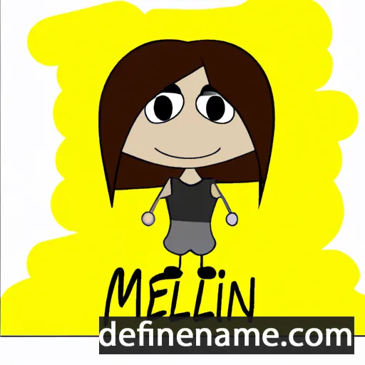 cartoon of the name Milenna