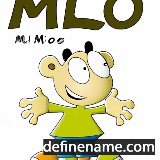 cartoon of the name Milio