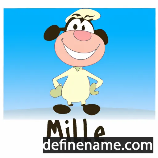 Milkele cartoon