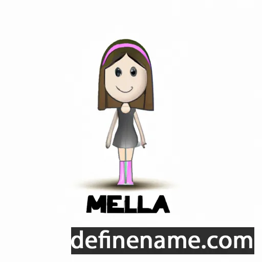 cartoon of the name Millena