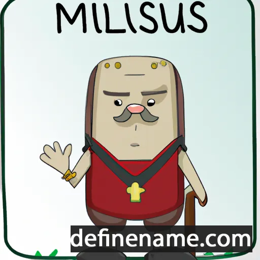 Miloslaus cartoon