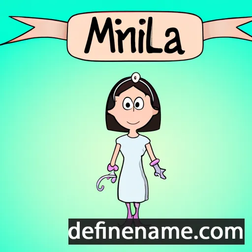 Milvia cartoon