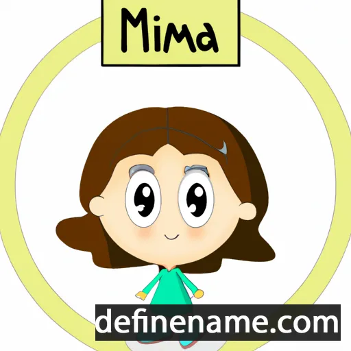 cartoon of the name Mimas