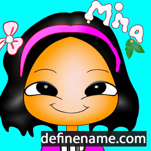 Mimia cartoon