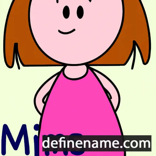 cartoon of the name Mimis