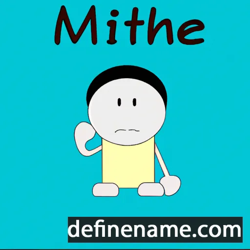 cartoon of the name Mimiteh