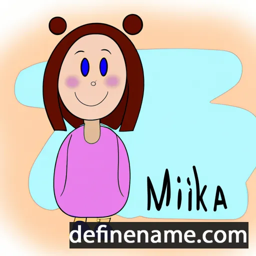 Mimka cartoon