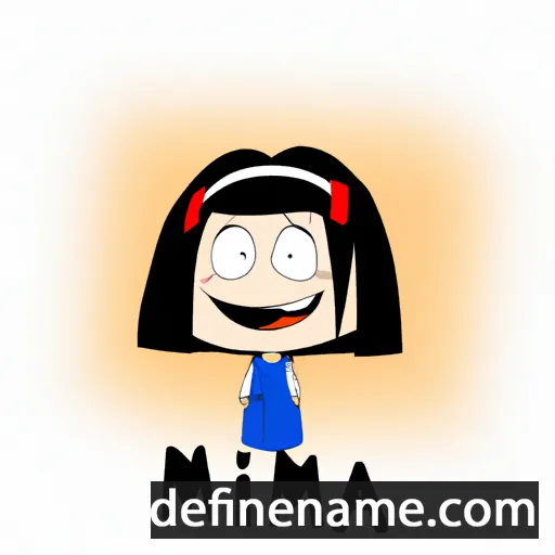 cartoon of the name Mimma