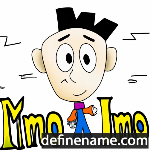 cartoon of the name Mimmo