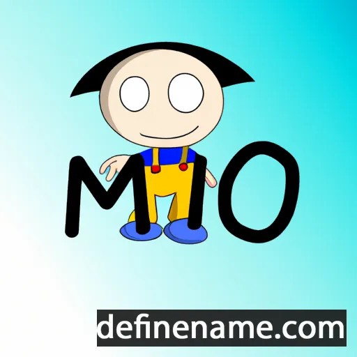 cartoon of the name Mimo