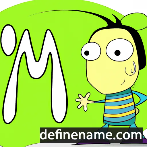 cartoon of the name Mimo