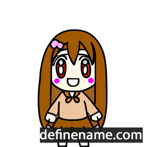 cartoon of the name Mimori