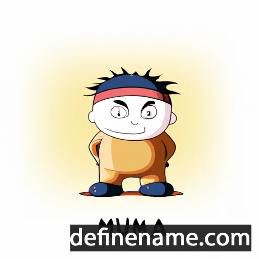 cartoon of the name Mimura