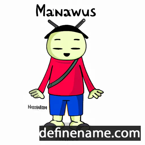 Minālāwus cartoon